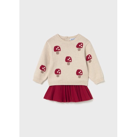 Conjunto falda tricot bebe niña mayoral