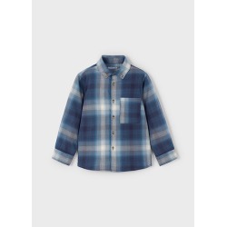 Camisa m/l cuadros niño mayoral