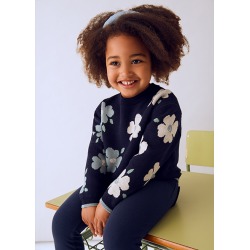 Jersey jacquard niña mayoral