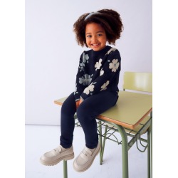 Jersey jacquard niña mayoral