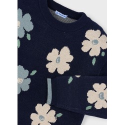 Jersey jacquard niña mayoral