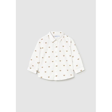 Camisa m/l estampada ositos bebe niño mayoral