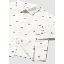 Camisa m/l estampada ositos bebe niño mayoral