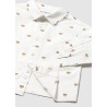 Camisa m/l estampada ositos bebe niño mayoral