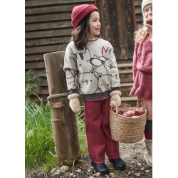 Conjunto pantalon tricot...