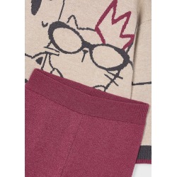 Conjunto pantalon tricot niña mayoral