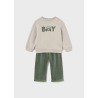 Conjunto pantalón y sudadera bebé niño mayoral