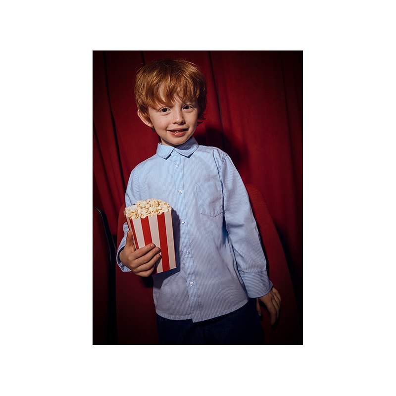 Camisa m/l basica rayas niño mayoral