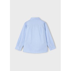 Camisa m/l basica rayas niño mayoral