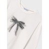 Camiseta básica lazo chica mayoral