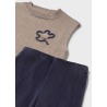 Conjunto chaleco 3 piezas bebé niña mayoral