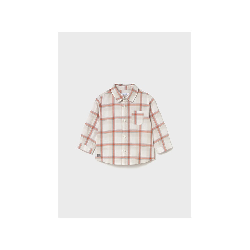 Camisa m/l cuadros viella bebe niño mayoral