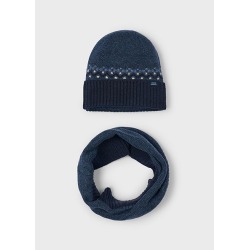 Conjunto gorro y cuello...