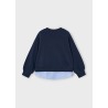 Sudadera combinada niña mayoral