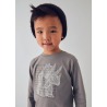 Camiseta interactiva dinosaurio niño mayoral