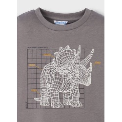 Camiseta interactiva dinosaurio niño mayoral