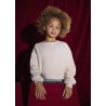 Sudadera flor chica mayoral