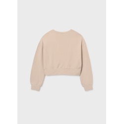 Sudadera flor chica mayoral