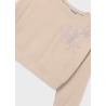 Sudadera flor chica mayoral