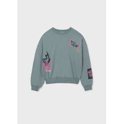 Sudadera print chica mayoral