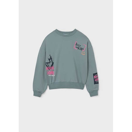 Sudadera print chica mayoral