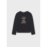 Camiseta básica letras chica mayoral
