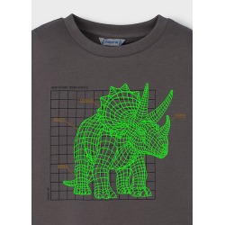 Camiseta interactiva dinosaurio niño mayoral