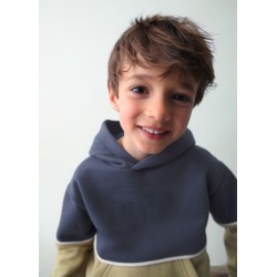 Sudadera contraste niño...