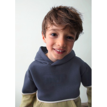 Sudadera contraste niño Mayoral