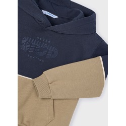 Sudadera contraste niño Mayoral