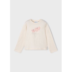 Camiseta m/l basica niña...