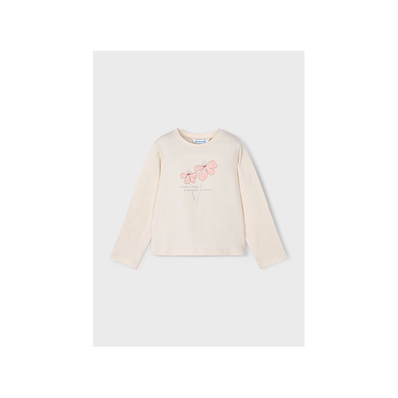 Camiseta m/l basica niña mayoral