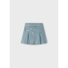 Pantalón corto polipiel niña mayoral