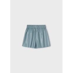 Pantalón corto polipiel niña mayoral