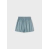Pantalón corto polipiel niña mayoral