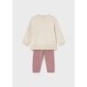 Conjunto pantalón y jersey bebé niña mayoral