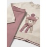 Conjunto pantalón y jersey bebé niña mayoral