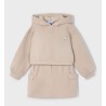 Conjunto falda cargo y sudadera niña mayoral