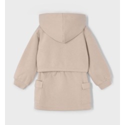 Conjunto falda cargo y sudadera niña mayoral