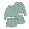 Conjunto falda cargo y sudadera niña mayoral