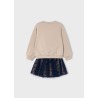 Conjunto falda tul y sudadera niña mayoral