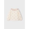 Blusa cuello estampada niña mayoral