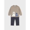 Conjunto pantalón y jersey animal bebé niño mayoral