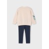 Conjunto legging y sudadera niña mayoral