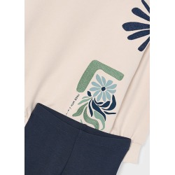 Conjunto legging y sudadera niña mayoral