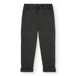 Pantalón punto franela niño...