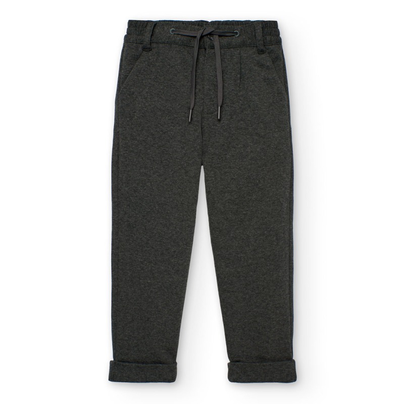 Pantalón punto franela niño Boboli