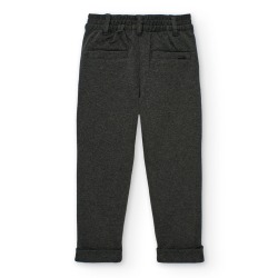 Pantalón punto franela niño Boboli