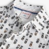 Camisa popelín estampado niño Boboli
