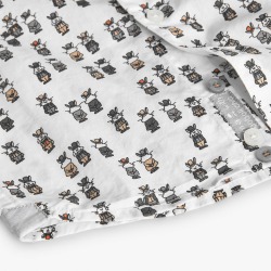 Camisa popelín estampado niño Boboli